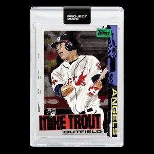 2020 Topps Project Jacob Rochester Mike Trout #85